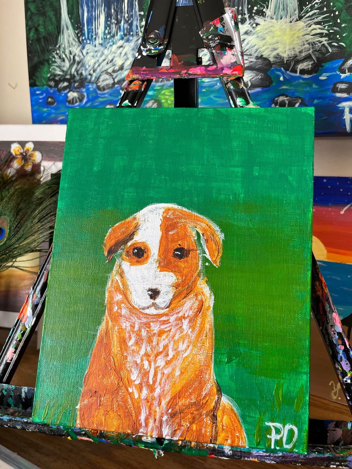Faithful Companion, original artwork by Paul O'Lone