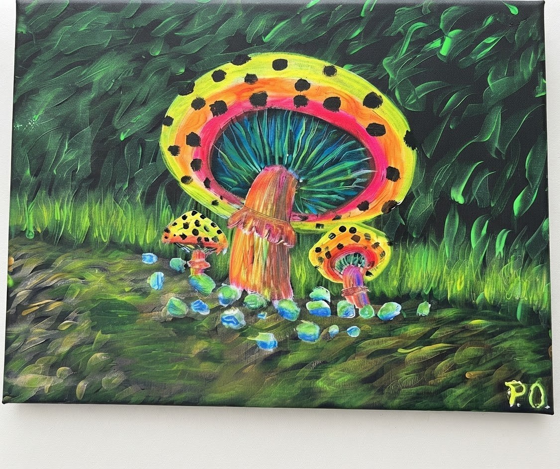 Enchanted Grove, original artwork by Paul O'Lone