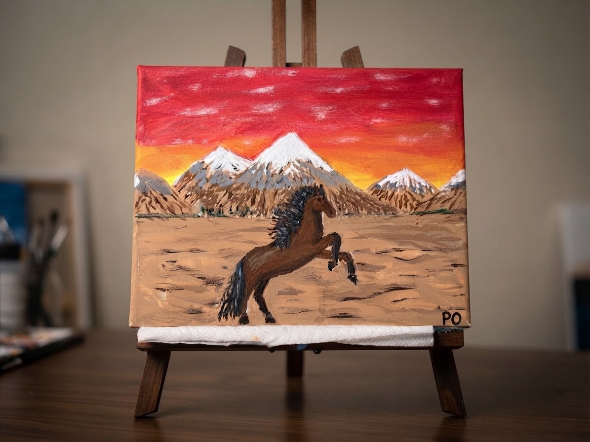 Wild Spirit, original artwork by Paul O'Lone