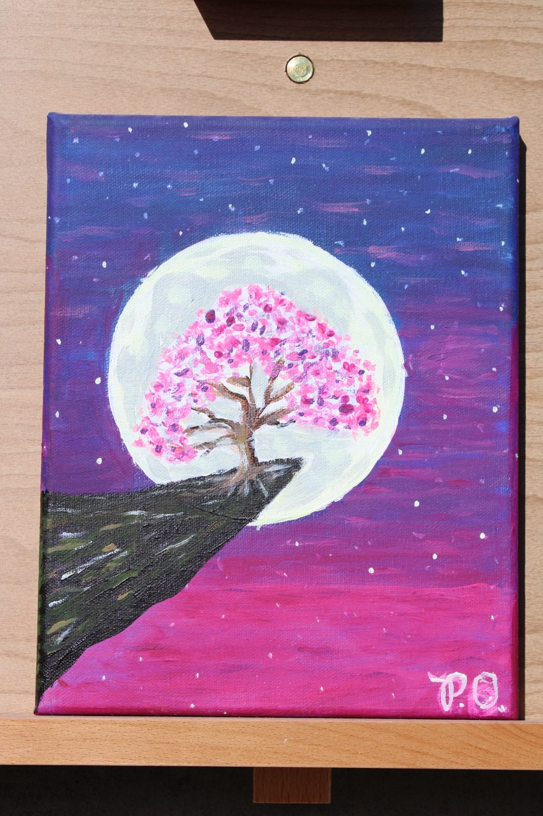 Moon Tree, original artwork by Paul O'Lone